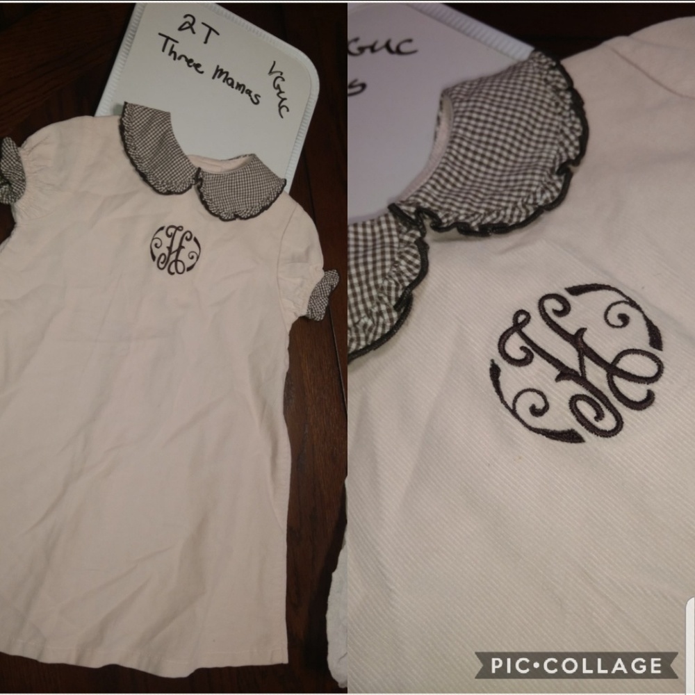H mono dress
